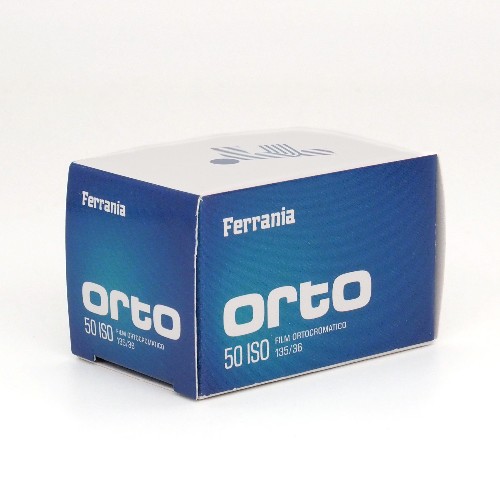 白黒フィルム　FERRANIA・フェラーニア　ORTO50　36枚撮り　1本