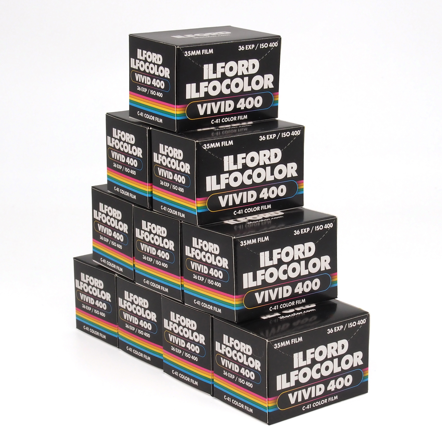 カラーネガフィルム　ILFOCOLOR　VIVIT400　36枚撮り　10本組