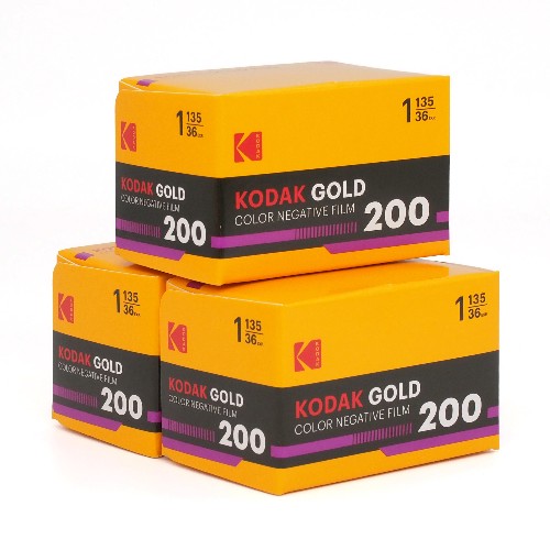 カラーネガフィルム　EASTMAN KODAK　GOLD200　36枚撮り　3本組