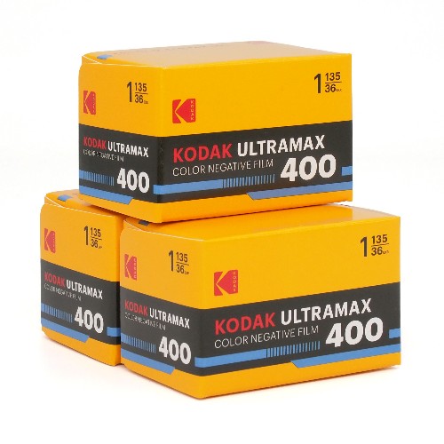 カラーネガフィルム　EASTMAN KODAK　ULTRAMAX400　36枚撮り　3本組