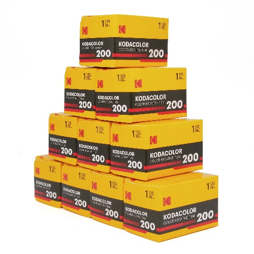 カラーネガフィルム　KODAK　KODACOLOR200　36枚撮り　10本組