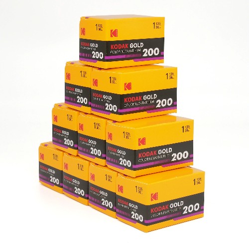 カラーネガフィルム　EASTMAN KODAK　GOLD200　36枚撮り　10本組