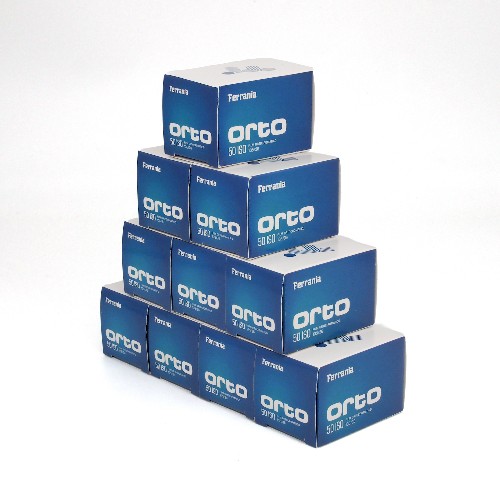 白黒フィルム　FERRANIA・フェラーニア　ORTO50　36枚撮り　10本組