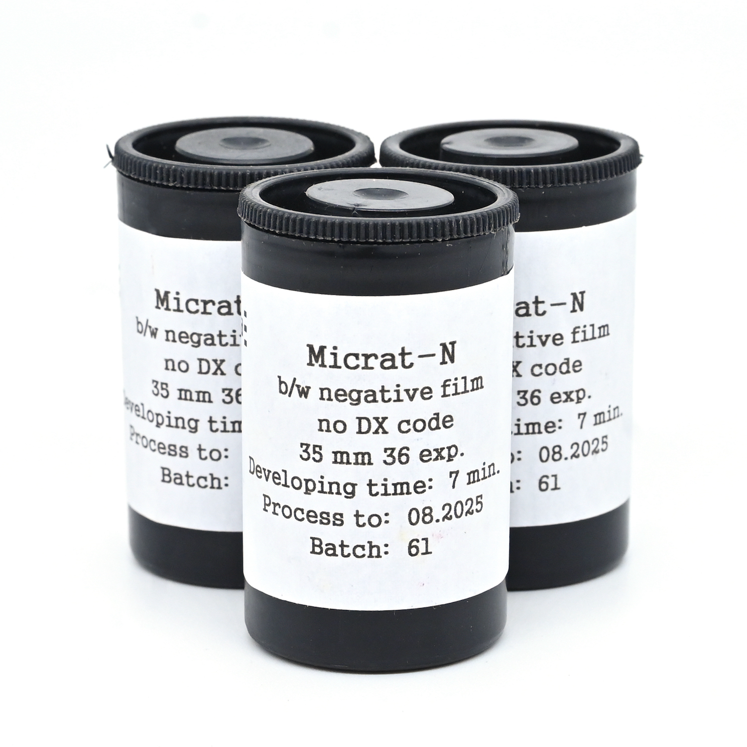 超低感度白黒フィルム　ASTRUM・SVEMA　MICRAT-N (ISO6)　36枚撮り　3本組